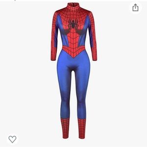 Spider man/ spider woman cosplay body suit